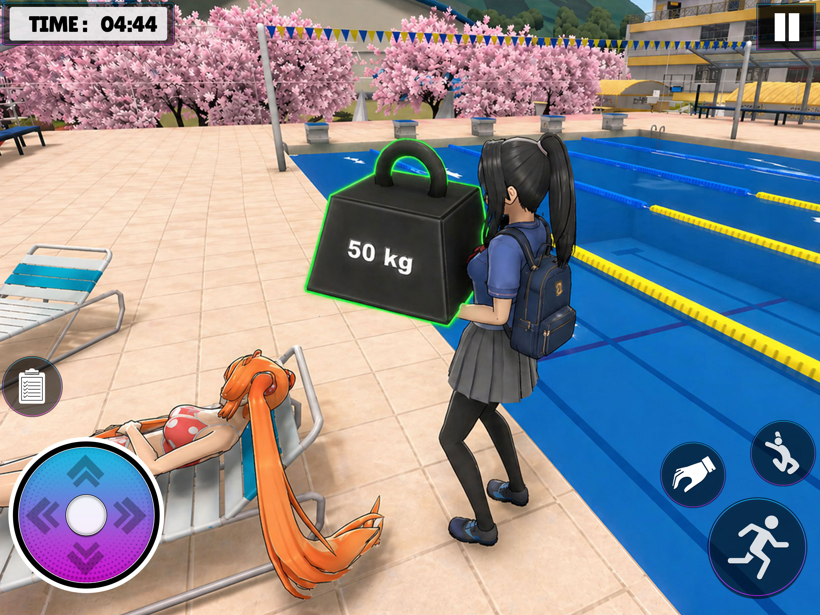 Anime School Girl Fun Life Sim