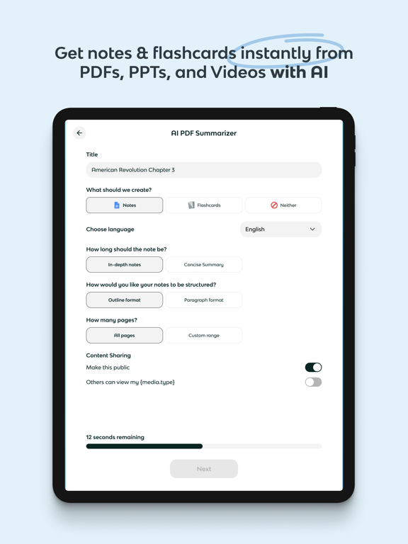 App screenshot