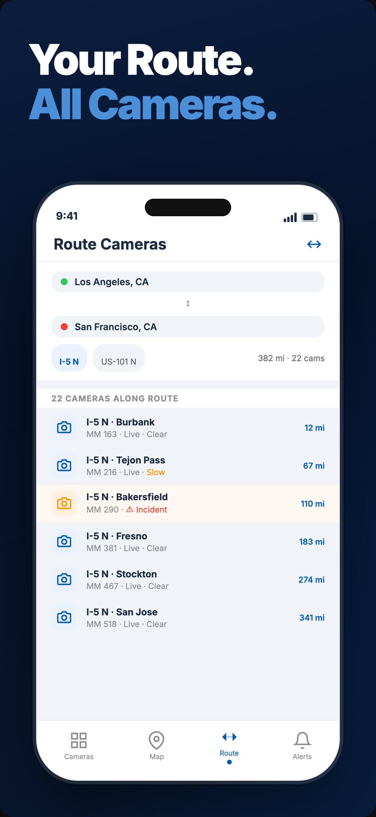 511 California Traffic Cameras