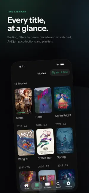 JellyGlass for Jellyfin screenshot 2