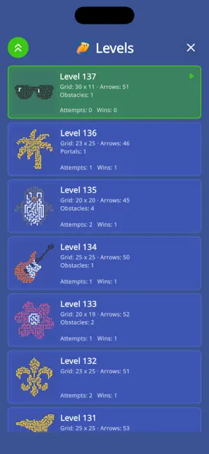 Arrow Drift: Logic Puzzle screenshot 2