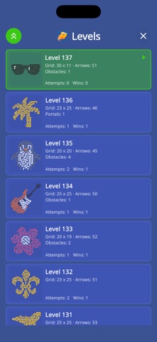 Arrow Drift: Logic Puzzle Screenshot 2 of 5