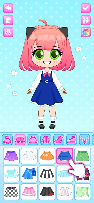Chibi Boneca Jogos de Meninas screenshot 8 of 10