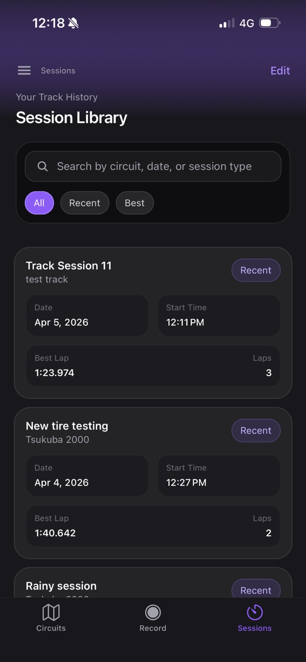 iPhone screenshot