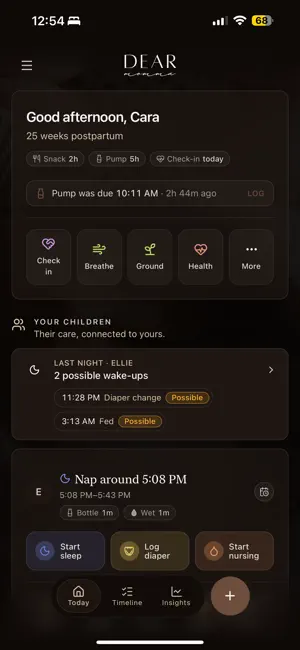 Dear Momma: Mom and Baby care screenshot 1