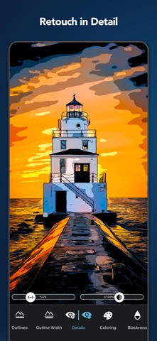 Toon Photo Editor: Clip2Comic iPhone screenshot