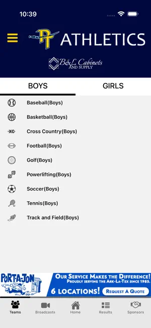Pine Tree Athletics screenshot 4