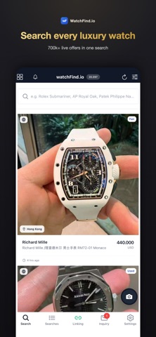WatchFind.io screenshot