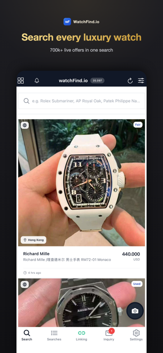 WatchFind.io Screenshot 1 of 8