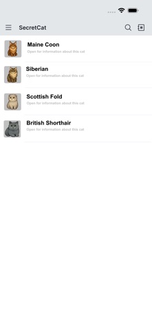 SecretCat screenshot