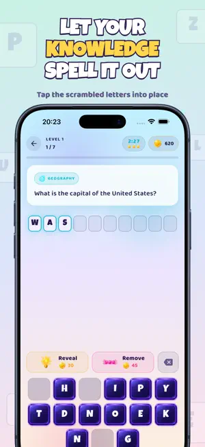 Puzzlore: Word Trivia Quiz screenshot 1