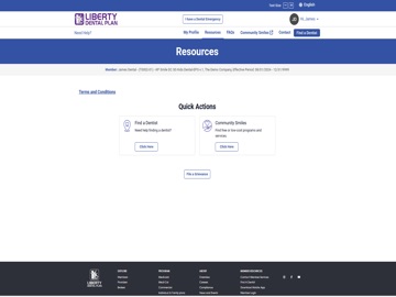 LIBERTY Dental iPad screenshot