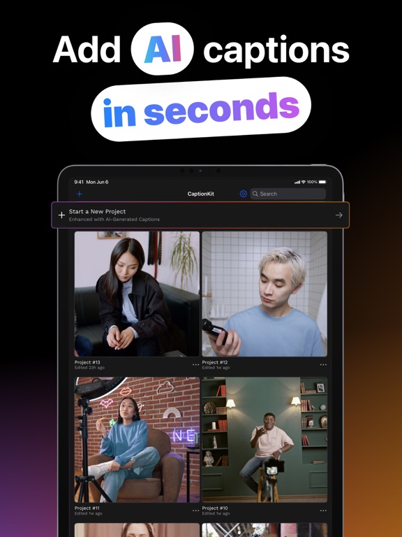 Screenshot #4 pour Sous-titres Vidéos: VidCaps
