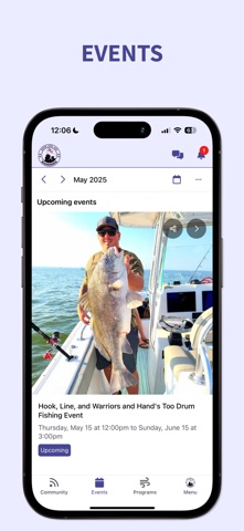 Hook, Line, and Warriors App iPhone screenshot