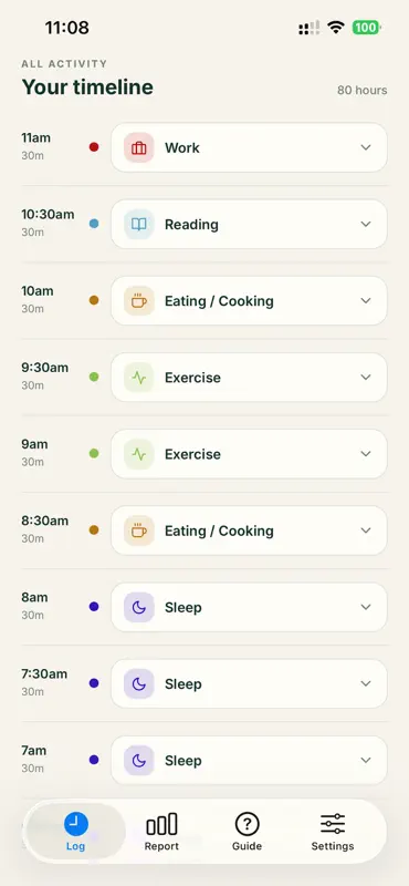 Easy Time Tracker: One Tap screenshot 2 of 5