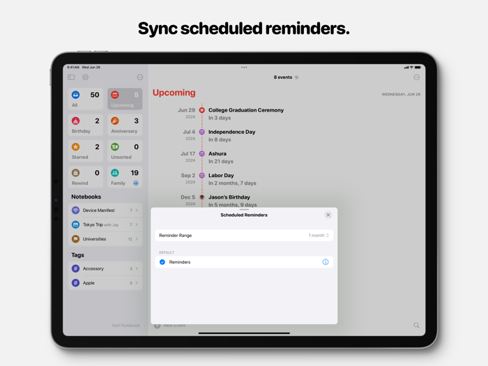 Pinning - Calendar Countdown