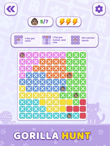 Meudoku Puzzmem: Cat Meowmi iPad screenshot