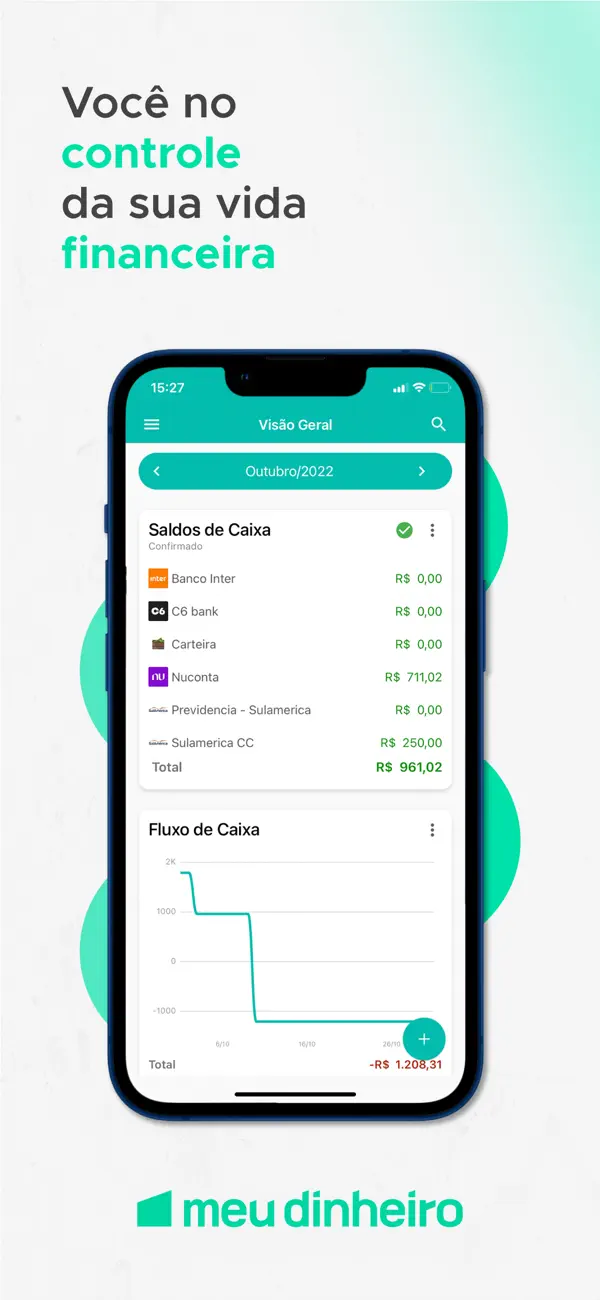 Screenshot #1 pour Meu Dinheiro