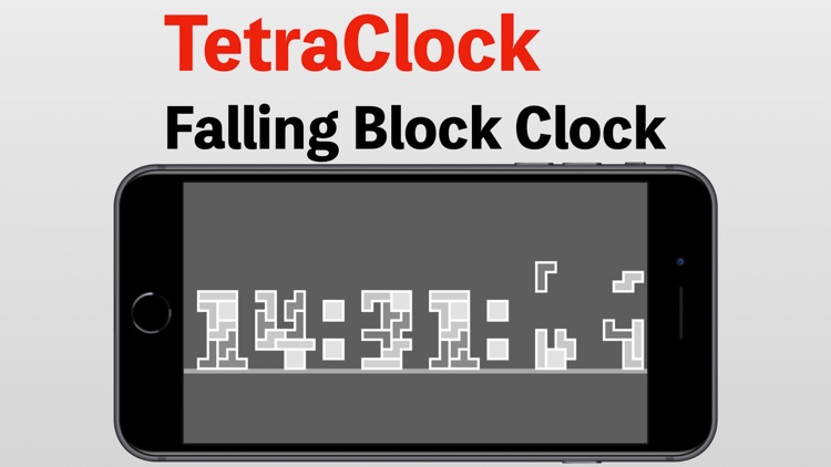 TetraClock - Falling Block