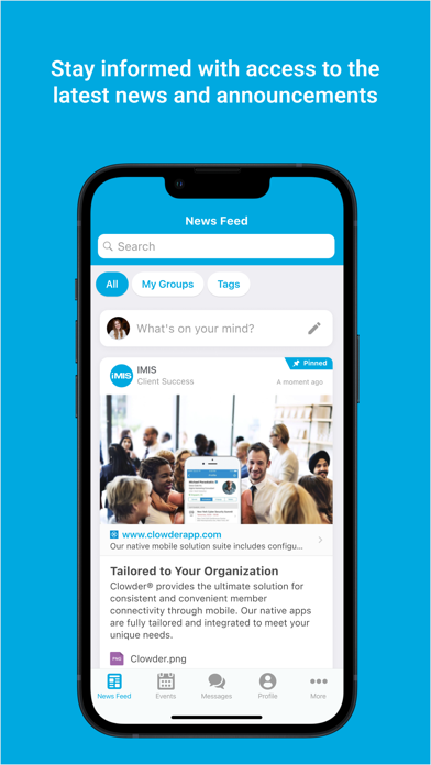 iMISConnect screenshot