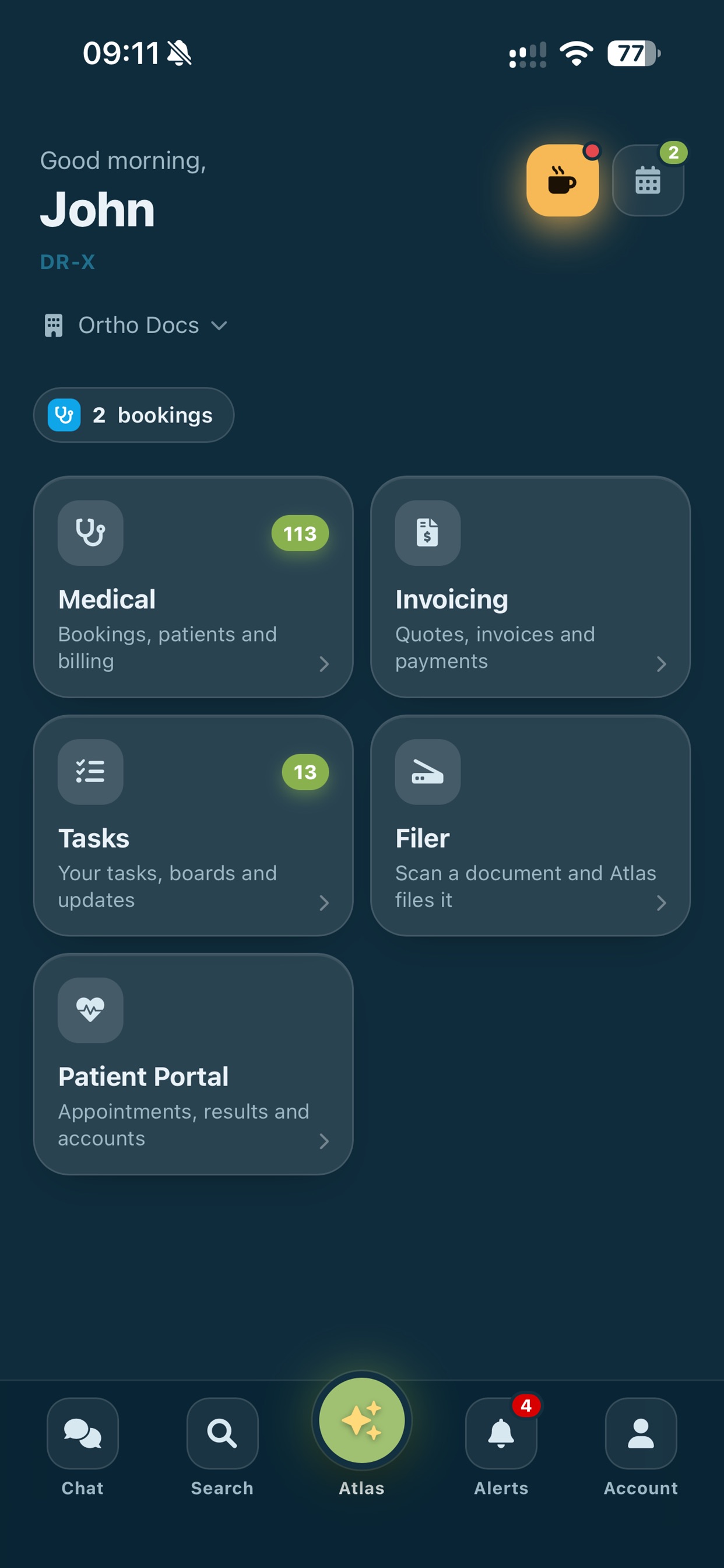 Screenshot 1 of Dr-X Medical Practice