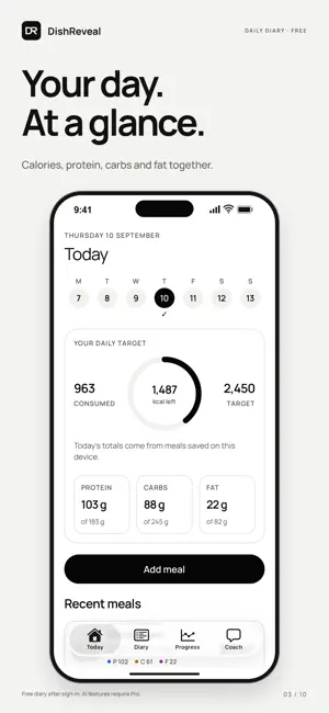AI Calorie Tracker: DishReveal screenshot 3