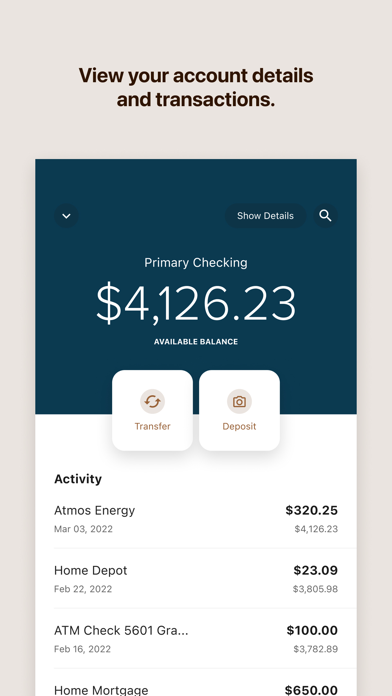 App screenshot