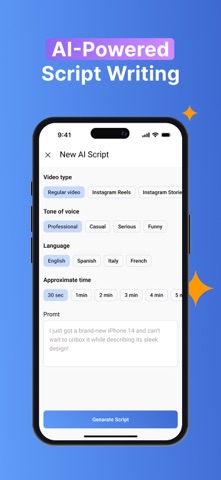 Teleprompter For Video - Pro screenshot