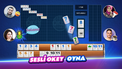 101 Okey VIP Club: Yüzbir Oyna Screenshot
