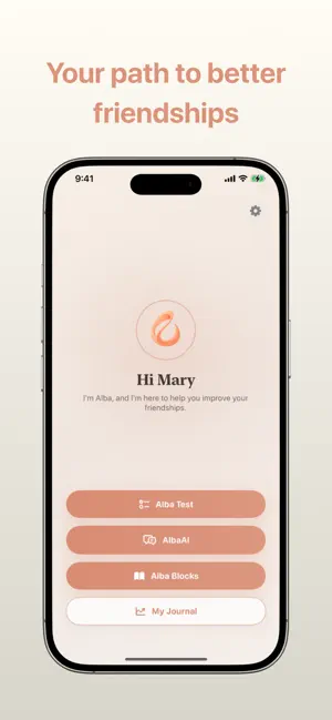 Alba - AI Relationship Advisor screenshot 1