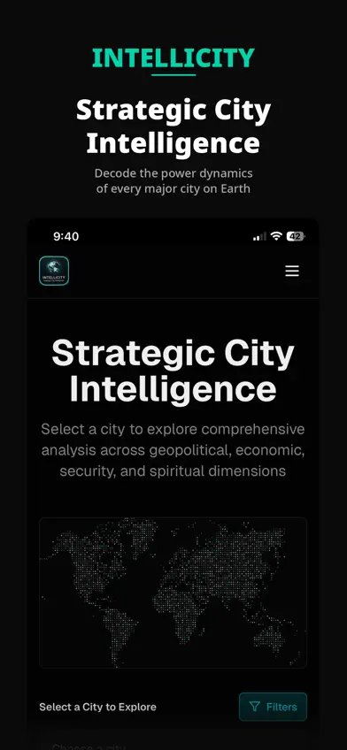 Intellicity: City Intel screenshot 1