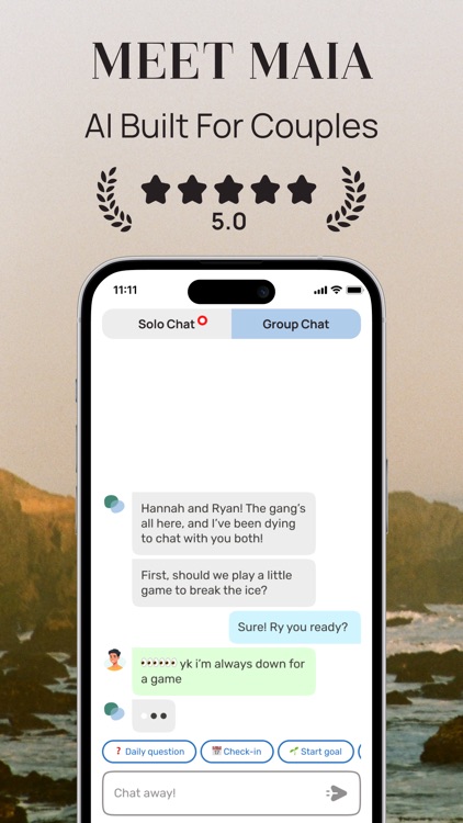 Maia: 24/7 Couples Support