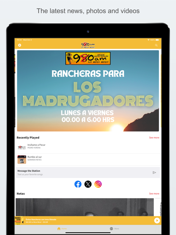 Screenshot #4 pour 980 AM La Mera Mera
