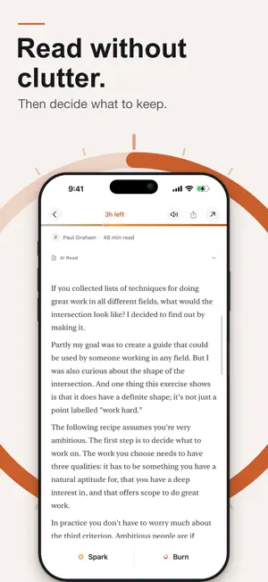 Burn451: Read Later & Save screenshot 3