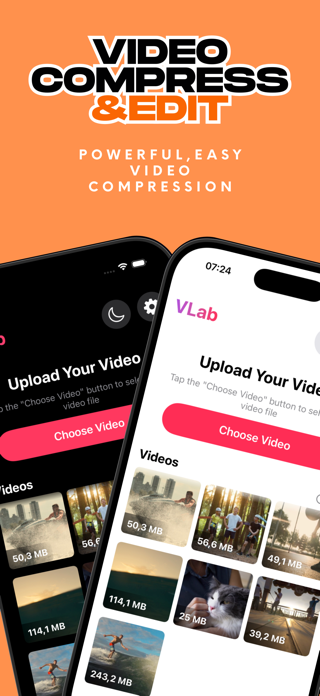 Video Compress & Editor - VLab Screenshot 1 of 6