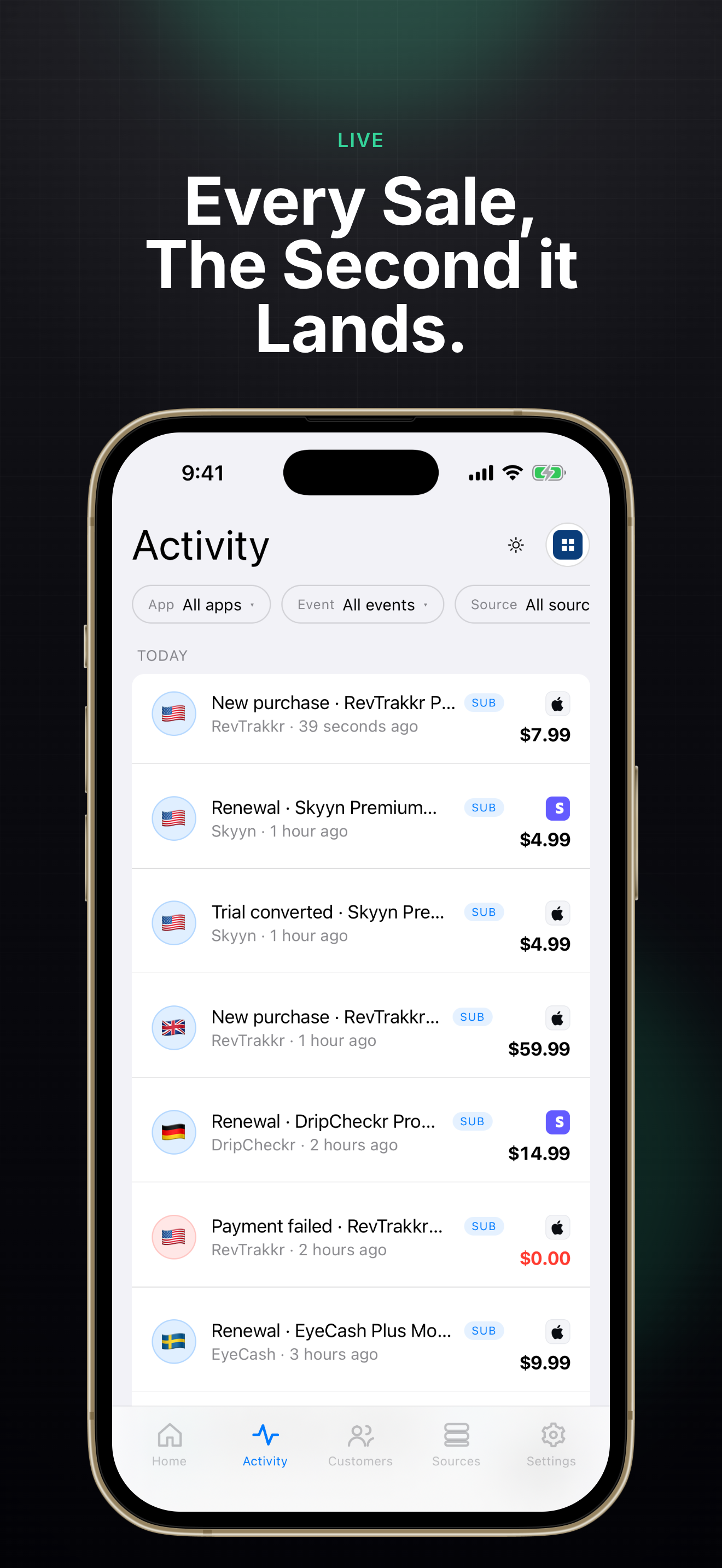 RevTrakkr: MRR Tracker screenshot 2