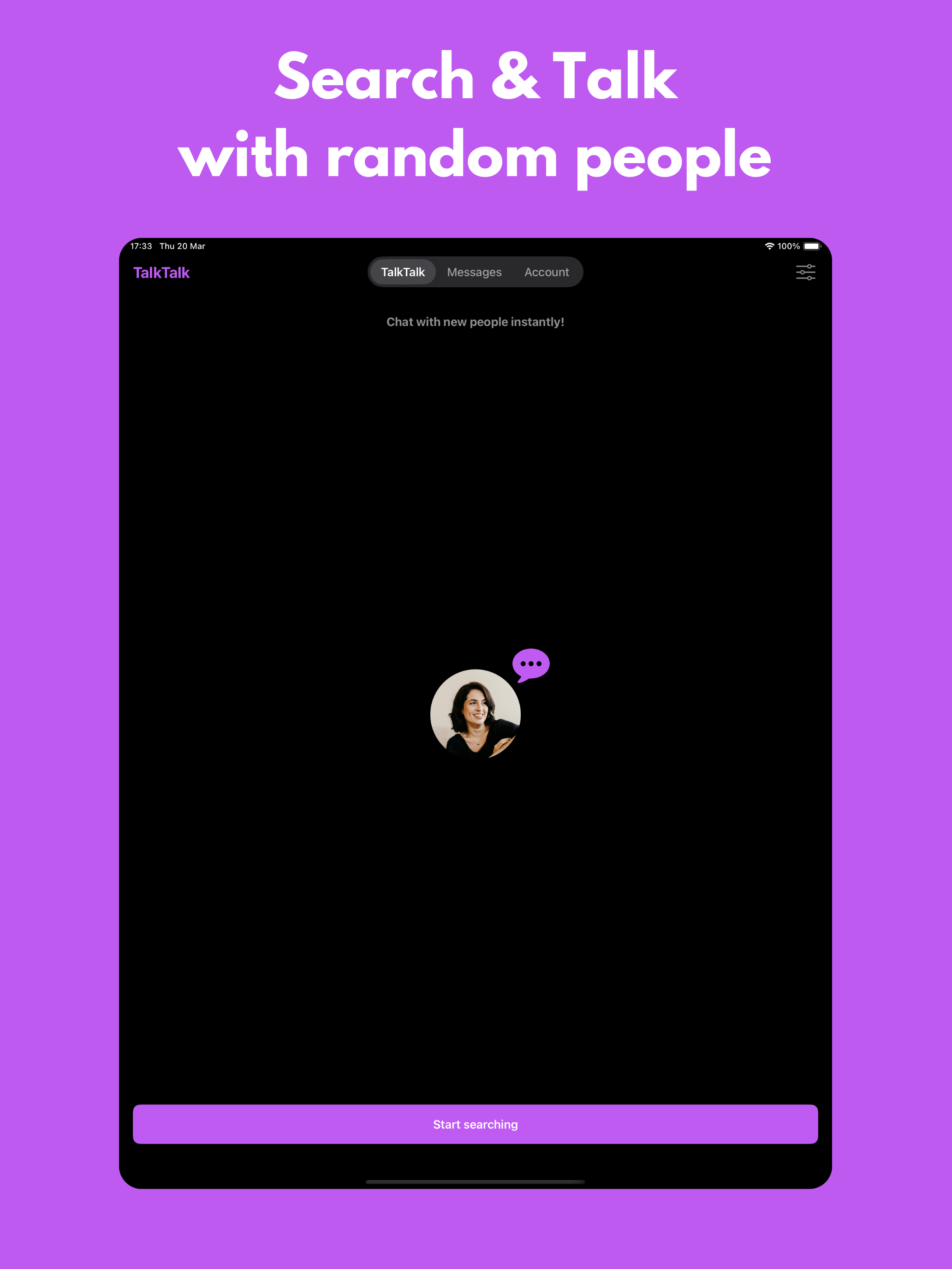 TalkTalk - Search & Chat