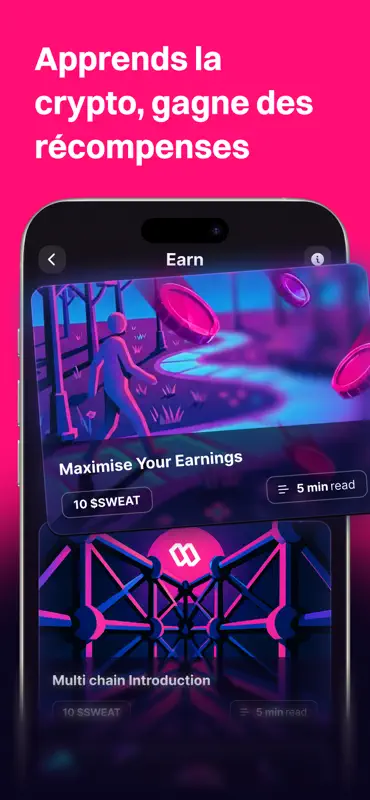 Sweat Wallet: Marche et Gagne screenshot 5 of 8