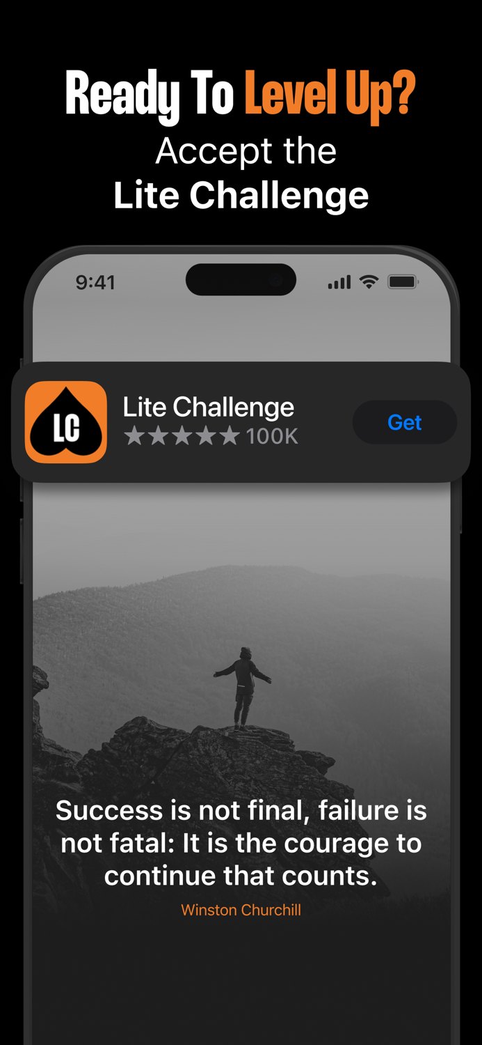 Lite Challenge Train Hard Now