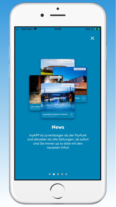 voestalpine myAPP Screenshot