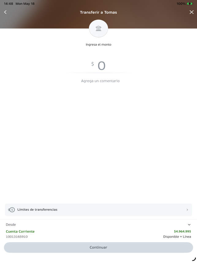 Banco Falabella Chile Screenshot
