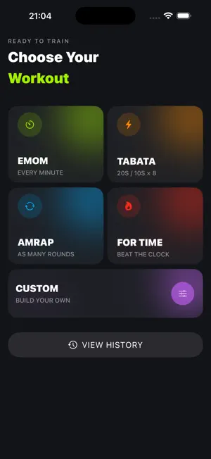 Cross Timer - Workout Recorder screenshot 2