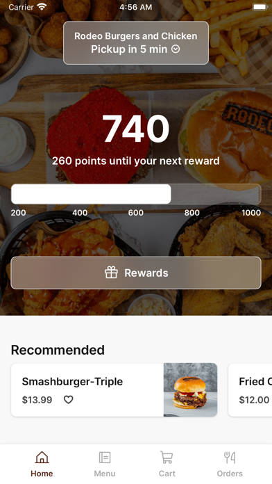 Rodeo To Go iPhone screenshot 1 - Food & Drink app