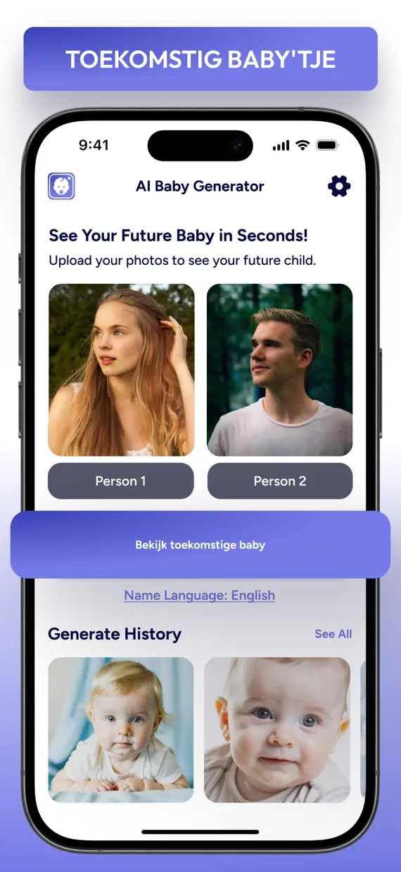 Baby AI Face: BabyFuture screenshot 2