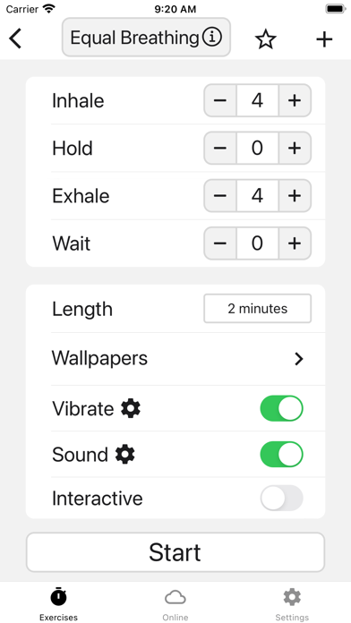 Open Breathwork Freely Breathe Screenshot