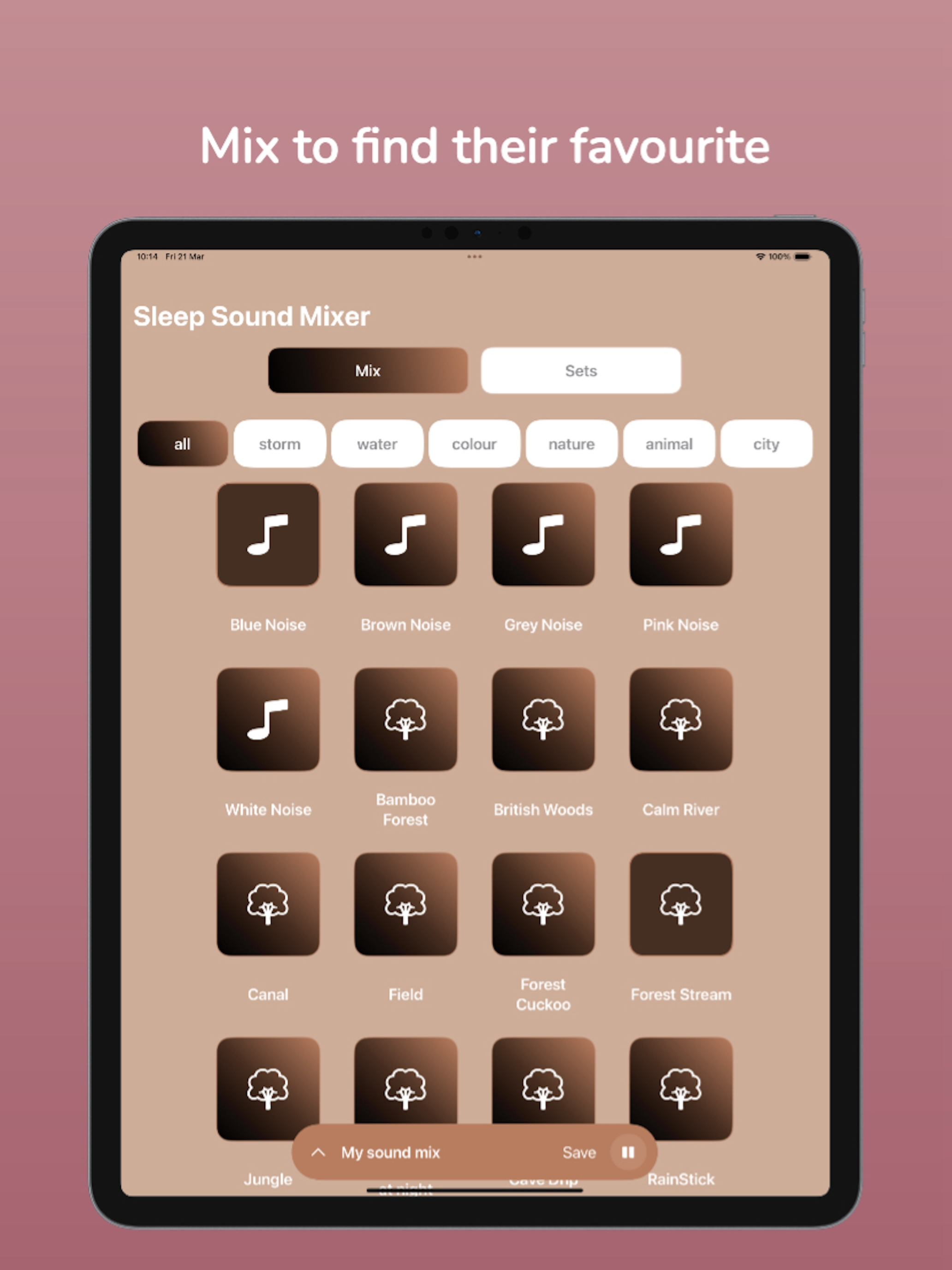 Sleeping Sounds Relax Sleep screenshot 7