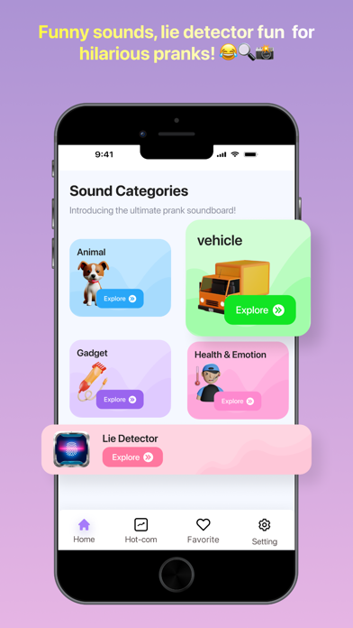 PrankAudioApp Screenshot