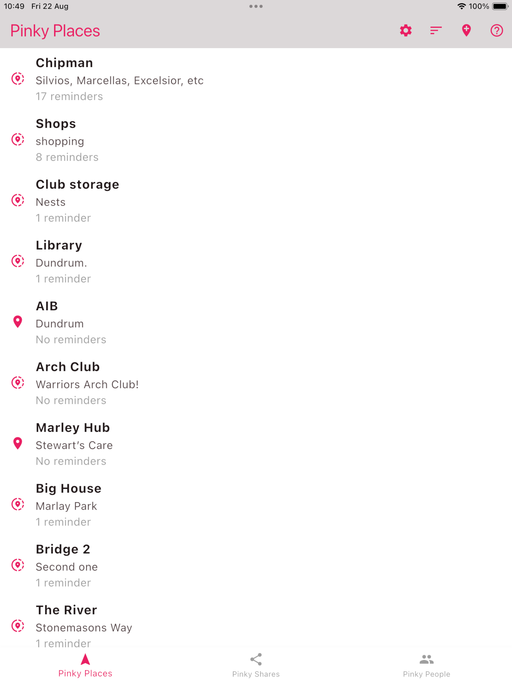 Pinky Map screenshot 11