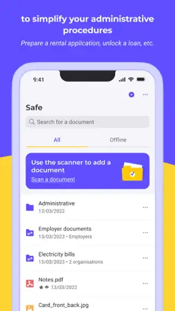Digiposte: secure storage screenshot 4