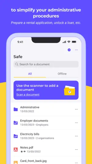 Digiposte: secure storage screenshot 4